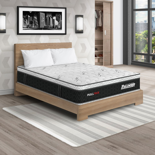 Colchón Pullpack Euro + Cama TPM + Almohada