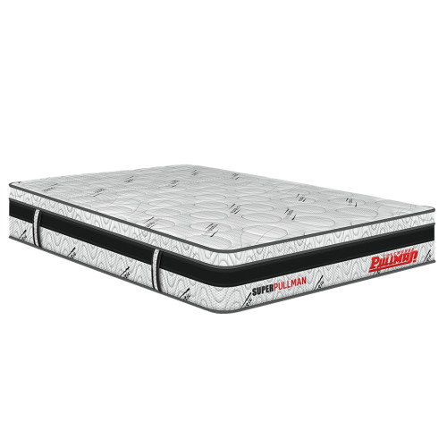 Colchón Superpullman Euro U + Cama Firenze + Almohada