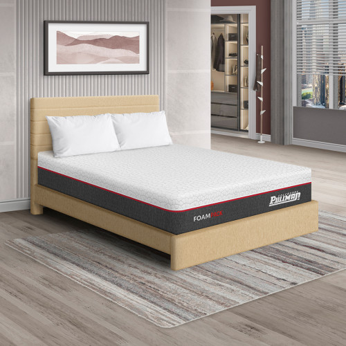 Colchón Foampack + Cama Leo + Almohada