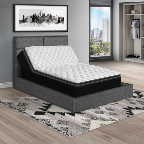 Colchón Eléctrico Eco + Cama Firenze + Almohada