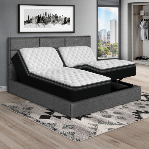 Colchón Eléctrico Eco + Cama Firenze + Almohada