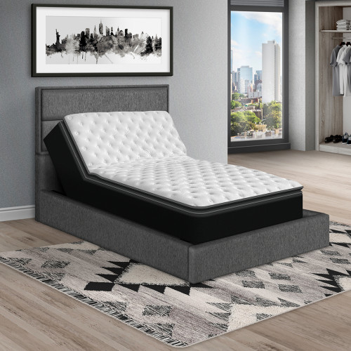 Colchón Eléctrico Eco + Cama Firenze + Almohada