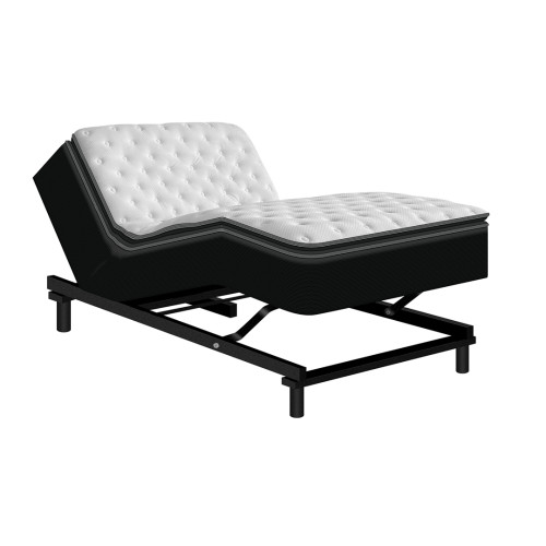 Colchón Eléctrico Deluxe King + Cama Firenze + Almohada