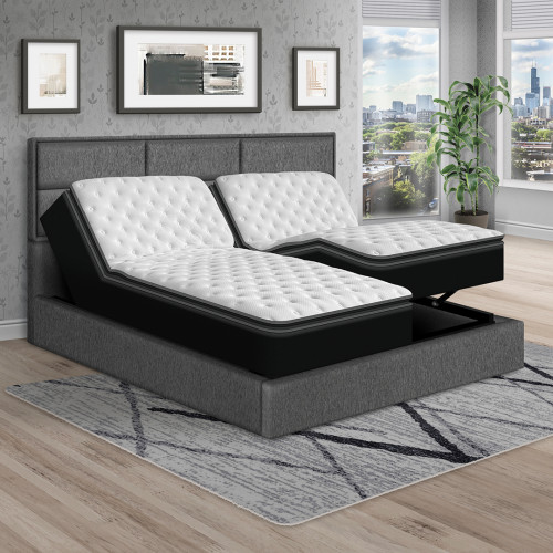 Colchón Eléctrico Deluxe King + Cama Firenze + Almohada