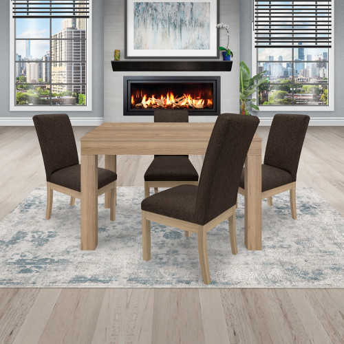 Juego de Comedor 4P (120) Italia Danny 4 Sillas