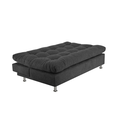 Combo Sofá Cama Comfort + Poltrona Mónaco + Mesa de Centro Italia + Tapete Deco Mediano
