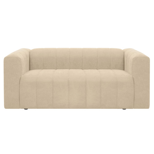 Combo Sofá Ariel + Poltrona Montecarlo + Mesa de Centro Anidada Julie + Tapete Fluffy Mediano