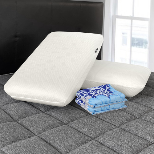 Combo 2 Almohadas Multifuncional + Fundas