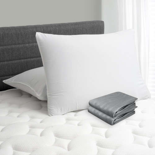 Combo 2 Almohadas Viscoflex + Fundas