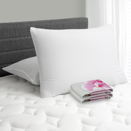 Combo 2 Almohadas Viscoflex + Fundas