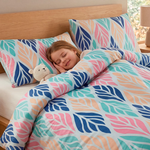Juego Forro Duvet Sábana Disperso