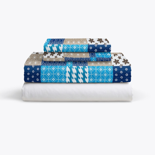 Juego Forro Duvet Sábana Disperso