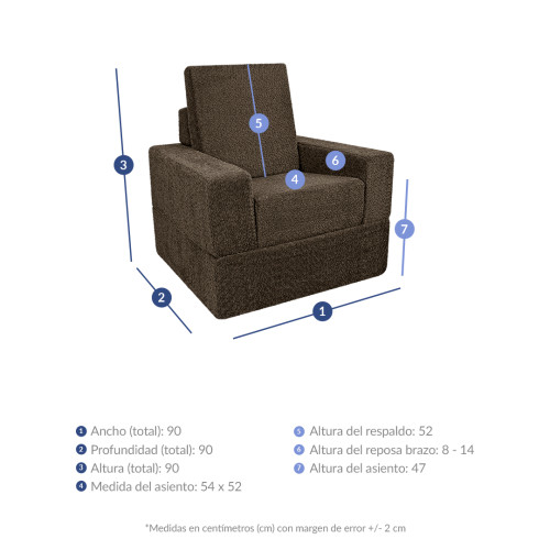 Silla Cama Monique