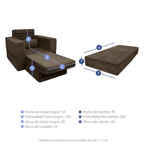 Silla Cama Monique