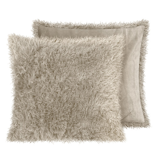 Combo Cobija Fluffy + 2 Cojines Fluffy 55x55 + Cojín Fluffy 30x60