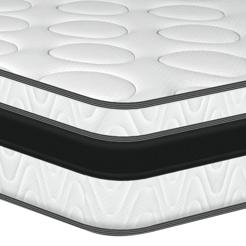 Colchón Superpullman Euro U Clásico + Base Cama + Almohada