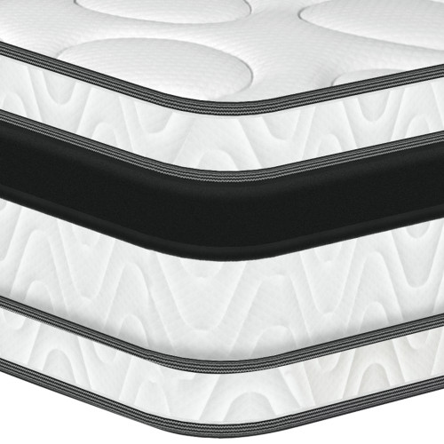 Colchón Superpullman Euro Clásico + Base Cama + Almohada