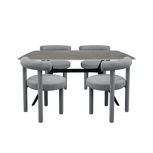 Juego de Comedor 4P (160) Tivoli Arka 4 Sillas