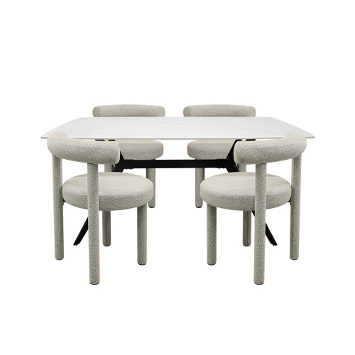 Juego de Comedor 4P (160) Tivoli Arka 4 Sillas