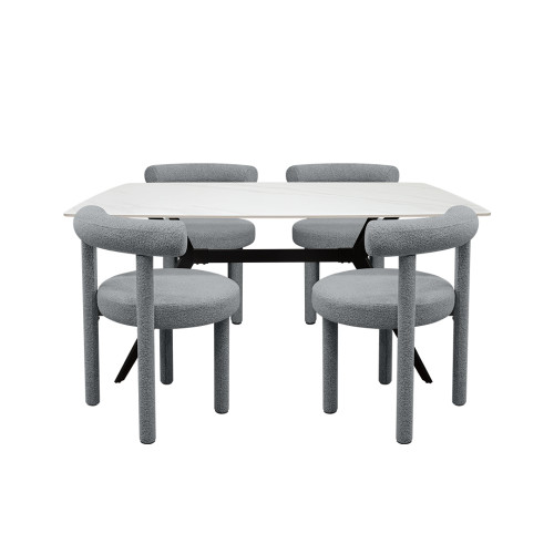 Juego de Comedor 4P (160) Tivoli Arka 4 Sillas