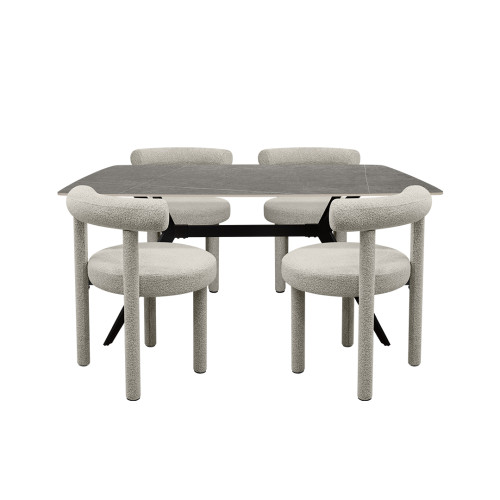 Juego de Comedor 4P (160) Tivoli Arka 4 Sillas