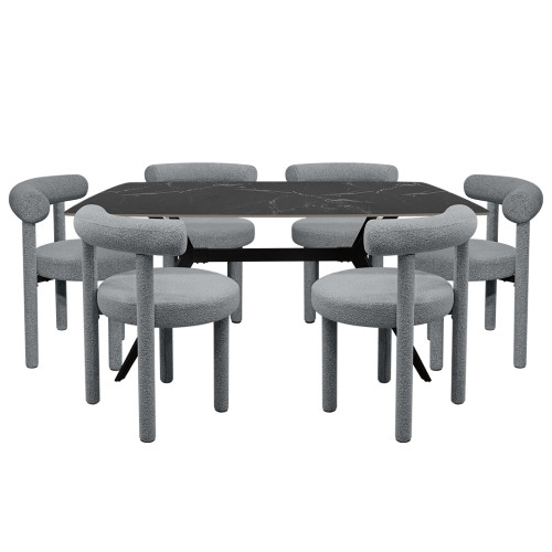 Juego de Comedor 6P (160) Tivoli Arka 6 Sillas
