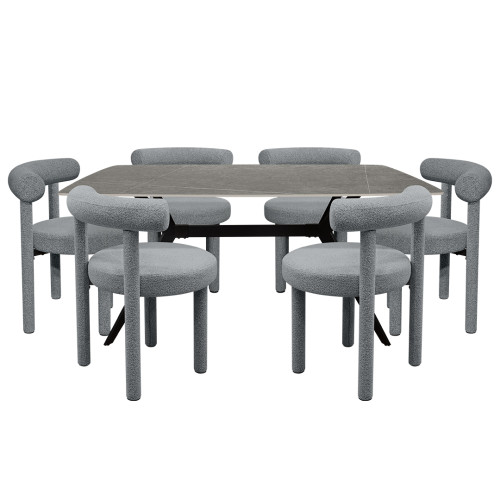 Juego de Comedor 6P (160) Tivoli Arka 6 Sillas