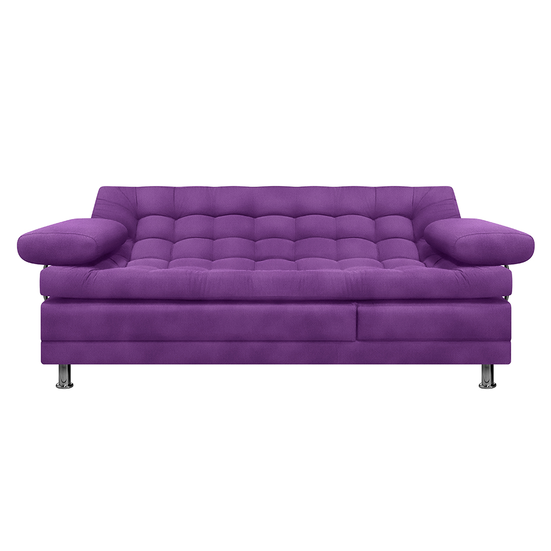 Sofá Cama Multifuncional Euro Con Brazos Colchones Pullman