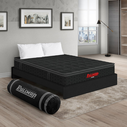 Colchón Orthopack BTU + Base Cama + Almohada