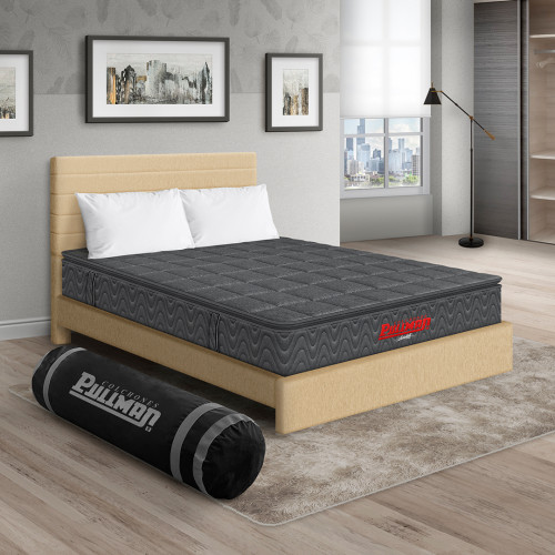 Colchón Orthopack BTU + Cama Leo + Almohada