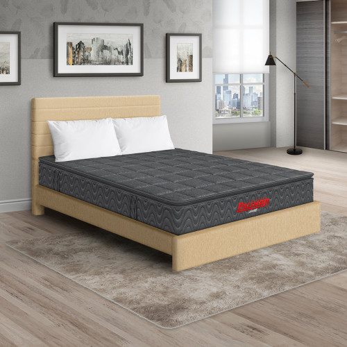 Colchón Orthopack BTU + Cama Leo + Almohada