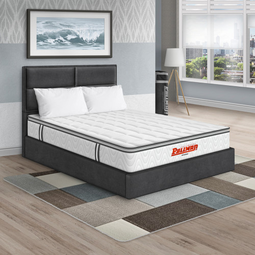 Colchón Orthopack BTU + Cama Firenze + Almohada