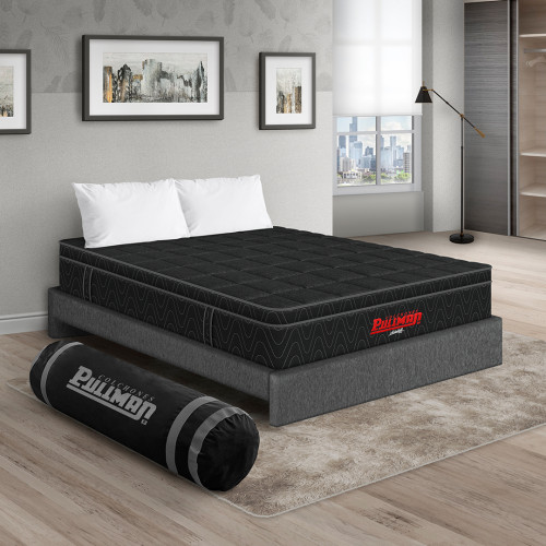 Colchón Orthopack Euro U + Base Cama + Almohada