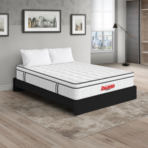 Colchón Orthopack Euro U + Base Cama + Almohada