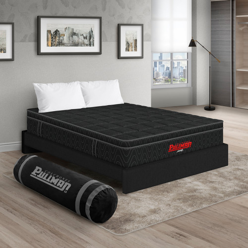 Colchón Orthopack Euro U + Base Cama + Almohada