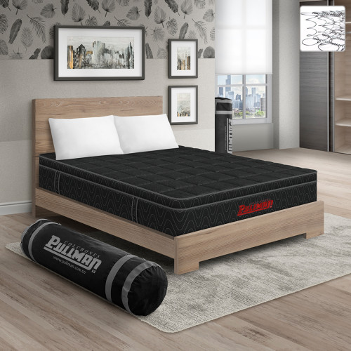 Colchón Orthopack Euro U + Cama TPM + Almohada