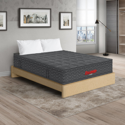 Colchón Orthopack Euro + Base Cama + Almohada