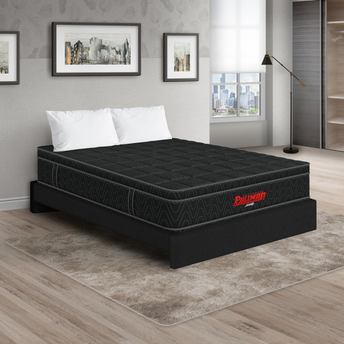 Colchón Orthopack Euro + Base Cama + Almohada