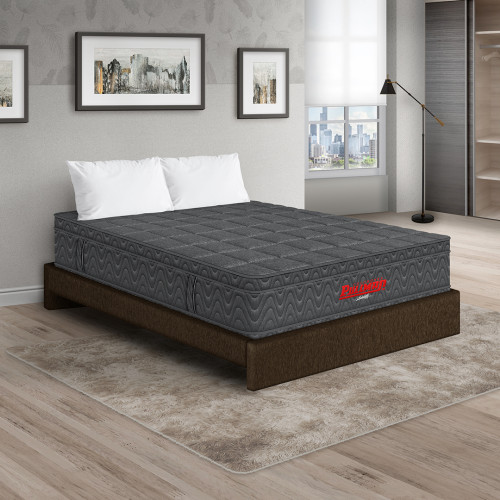 Colchón Orthopack Euro + Base Cama + Almohada