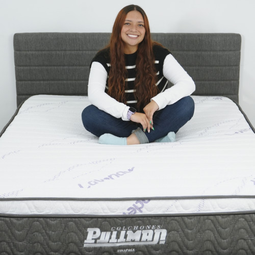 Colchón Rollpack Euro U + Cama Firenze + Almohada
