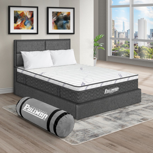 Colchón Rollpack Euro U + Cama Firenze + Almohada