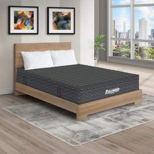 Colchón Rollpack Euro U + Cama TPM + Almohada