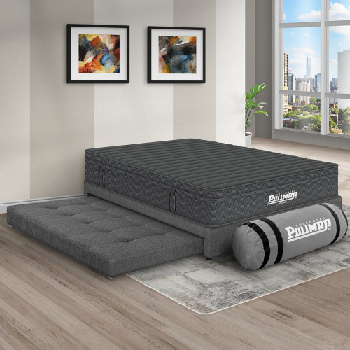 Colchón Rollpack Euro U + Cama Nido Junior