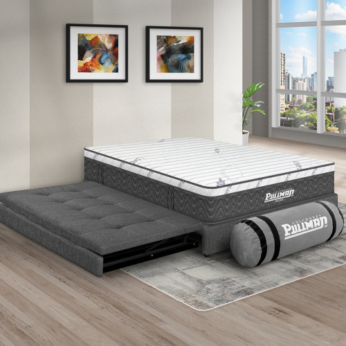 Colchón Rollpack Euro U + Cama Nido Angie