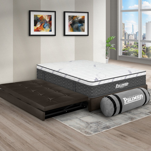 Colchón Rollpack Euro U + Cama Nido Angie