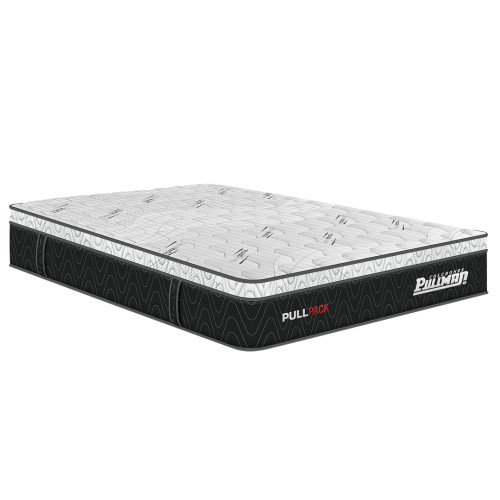 Colchón Pullpack Euro U + Base Cama + Almohada