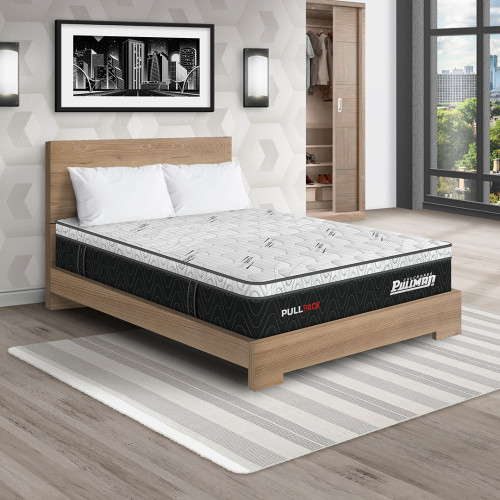 Colchón Pullpack Euro U + Cama TPM + Almohada