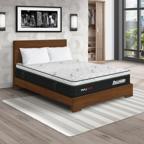 Colchón Pullpack Euro U + Cama TPM + Almohada