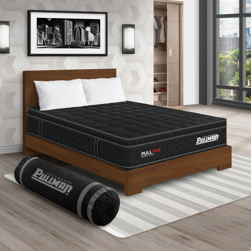 Colchón Pullpack Euro + Cama TPM + Almohada