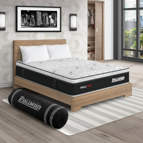 Colchón Pullpack Euro + Cama TPM + Almohada